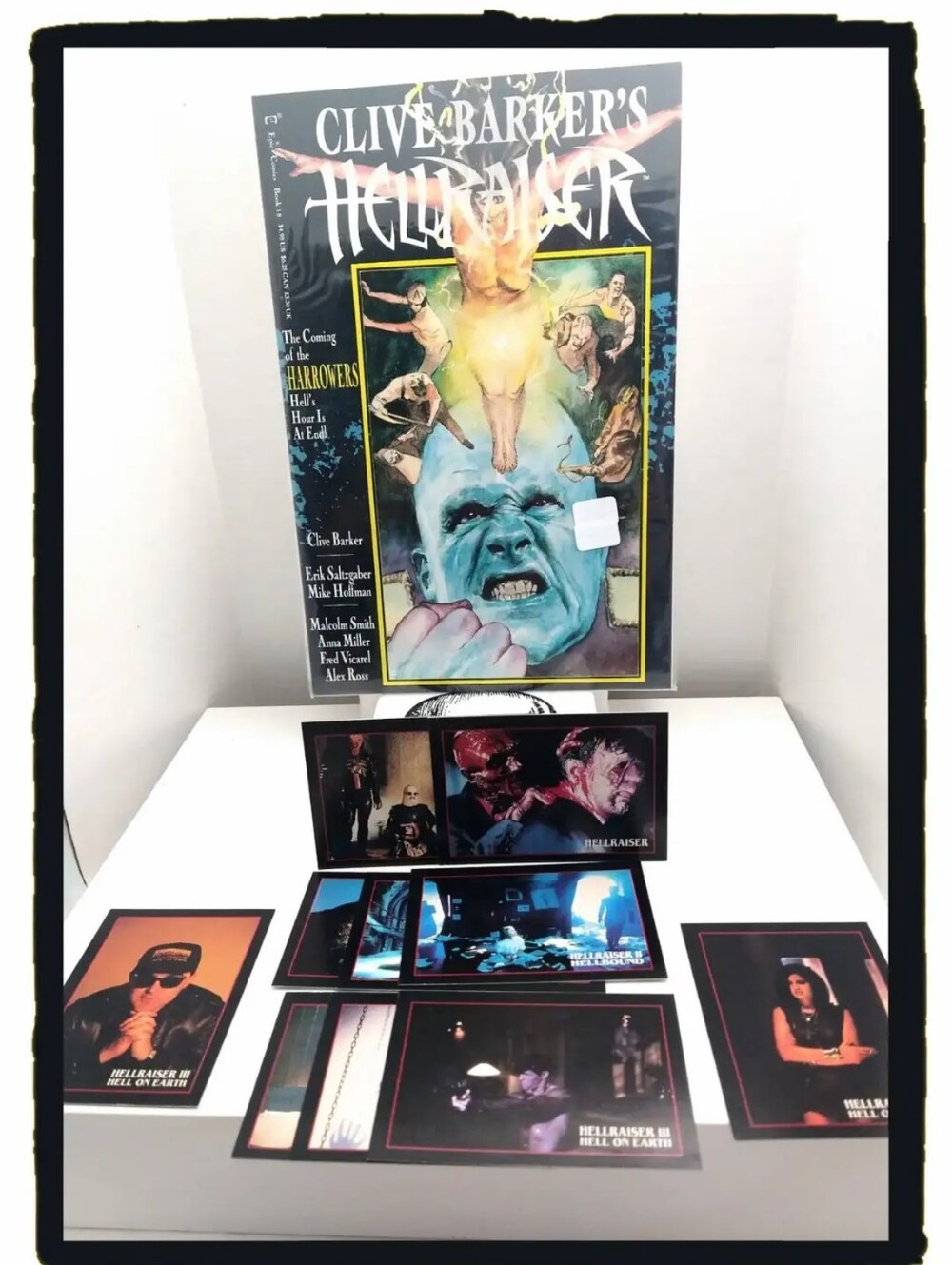 Epic Comics 'Clive Barker's HELLRAISER' Book #18 + 10 Cards ☠️Mature Readers☠️